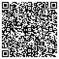 QR code with J & H Lounge contacts