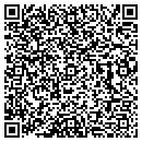 QR code with 3 Day Blinds contacts