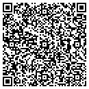 QR code with 3 Day Blinds contacts