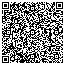 QR code with 3 Day Blinds contacts