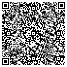 QR code with H & M Window Coverings contacts