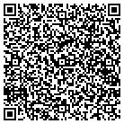 QR code with H & R Tobacco Shop Inc contacts