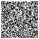 QR code with P E L W Inc contacts