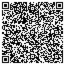 QR code with H & P Beads contacts
