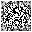 QR code with K Cigarette contacts