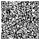 QR code with C R Cabins contacts