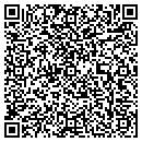 QR code with K & C Gallery contacts