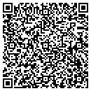 QR code with H W Gallery contacts