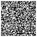 QR code with H & W Cigarettes contacts