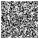 QR code with B & D Art & Framing contacts