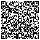 QR code with 3 Tear Drops contacts