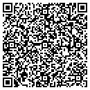 QR code with P & E Drafting contacts