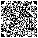 QR code with H & H El Centro Cafe contacts