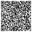 QR code with N Hanes Survey contacts