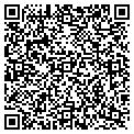 QR code with D & L Audio contacts