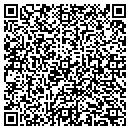 QR code with V I P Labs contacts