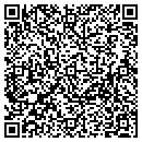 QR code with M R B Audio contacts