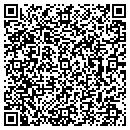 QR code with B J's Tavern contacts