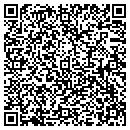 QR code with P Ygnatowiz contacts