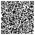 QR code with P C S Station contacts