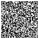 QR code with P & R Lounge contacts