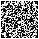 QR code with E & L Motel contacts