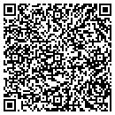 QR code with B & J Express contacts