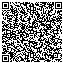 QR code with E J White Dr contacts