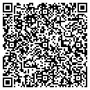 QR code with R A Escaro MD contacts