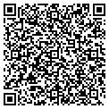 QR code with B & H Coins contacts