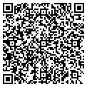 QR code with P J's Bar contacts