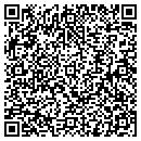 QR code with D & H Coins contacts