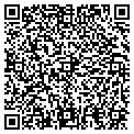 QR code with P & D contacts