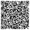 QR code with F & F Shop contacts