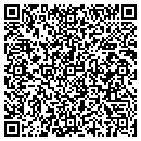 QR code with C & C Process Service contacts