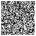 QR code with D&F contacts