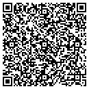 QR code with P Food Service contacts