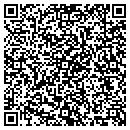 QR code with P J Express Mart contacts