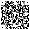 QR code with P R R Service contacts