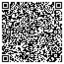 QR code with P B & J Textiles contacts