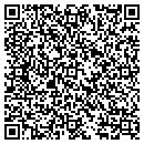 QR code with P And J Taverns Inc contacts
