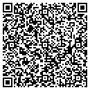 QR code with B J Studios contacts