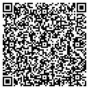 QR code with C & E Salvage Mart Inc contacts