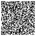 QR code with J & R Bar B Q contacts