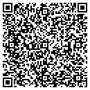 QR code with H & B Plumbing & Heating contacts