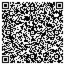 QR code with P & J Electronics contacts