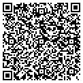 QR code with HomeMaids contacts