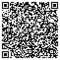 QR code with T H I N C contacts