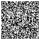 QR code with R & J Videos contacts