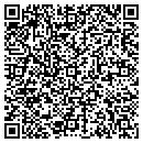 QR code with B & M Cleaning Service contacts